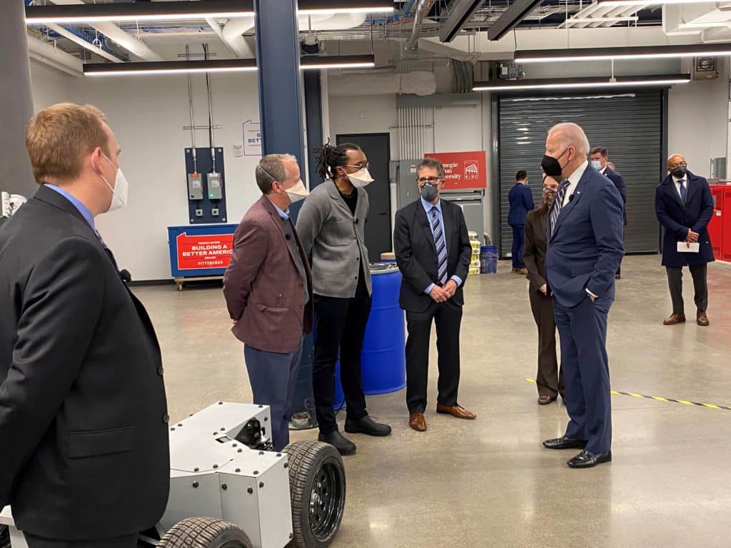 President Biden and Pastor Tim Smith