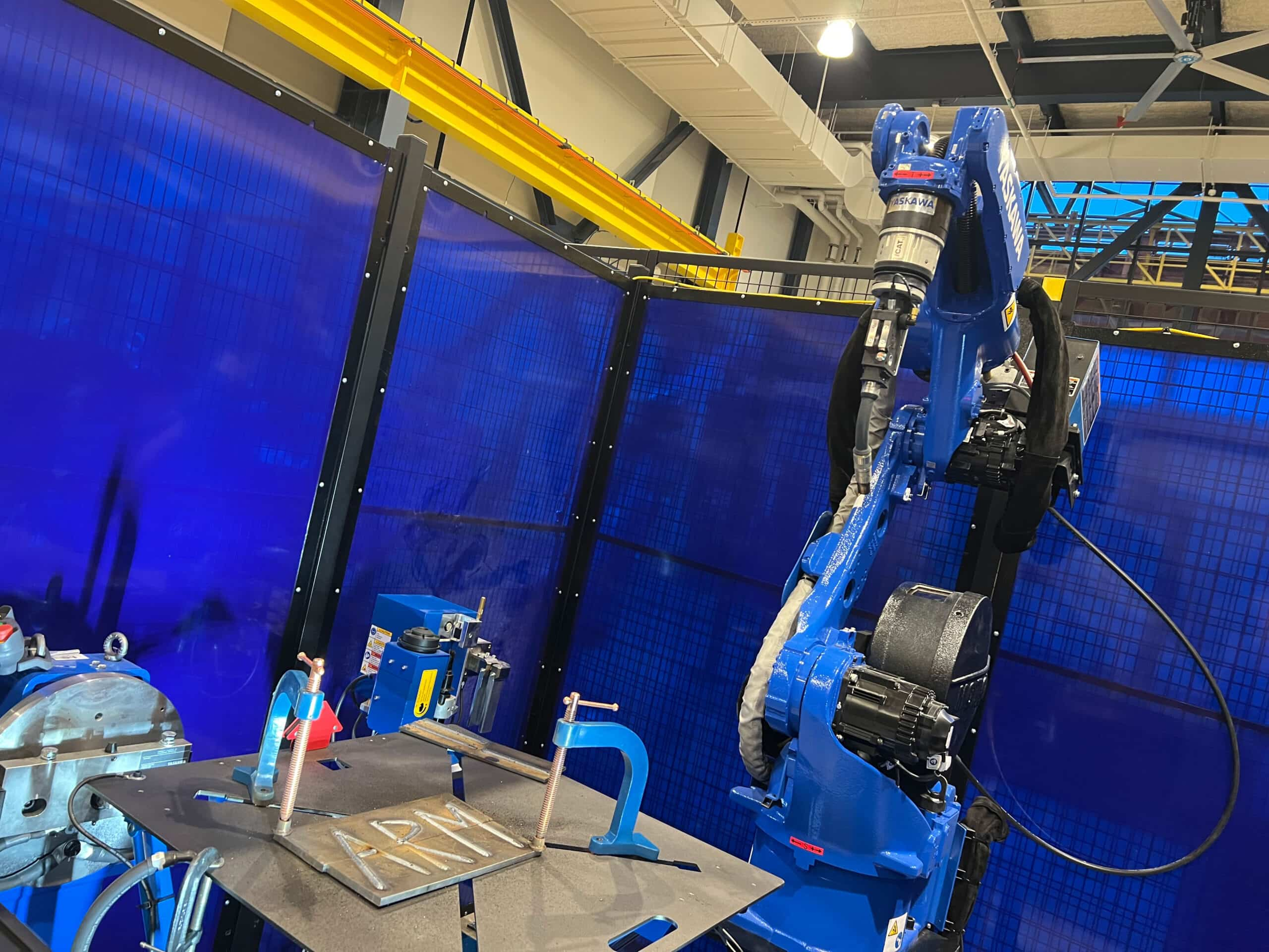 Robotic Welding Demo at Mill 19