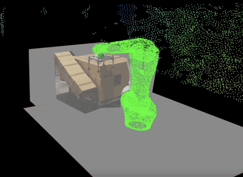 A screengrab of Sensory Robotics' product